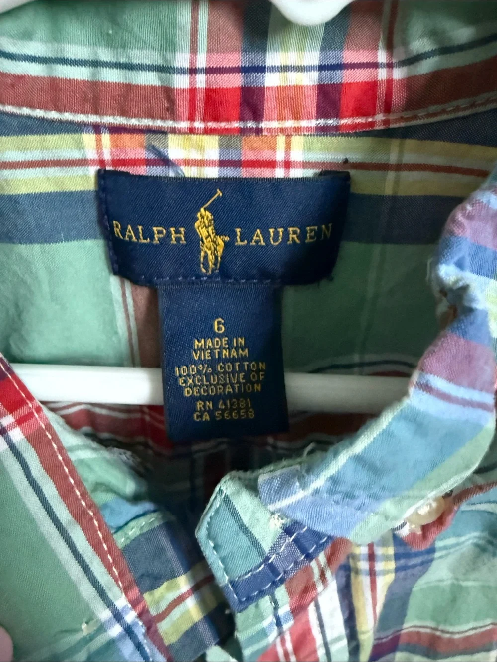 Ralph Lauren Boy’s Button Down Shirt